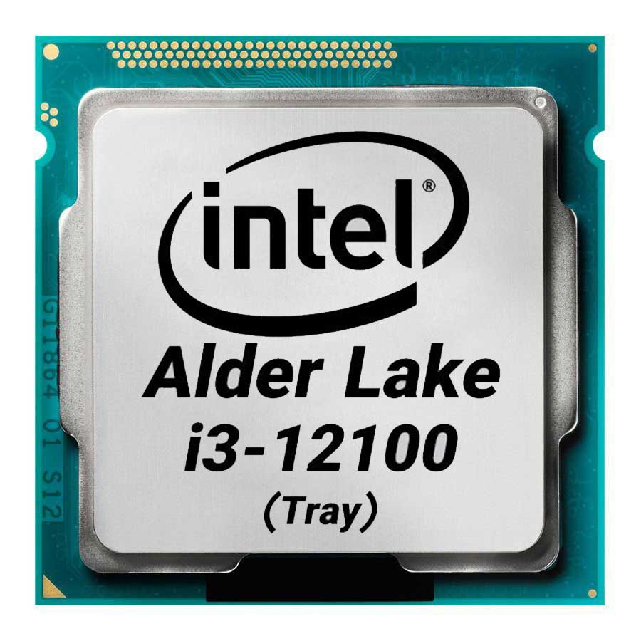 پردازنده اینتل مدل Core i3-12100 Puld بدون باکس