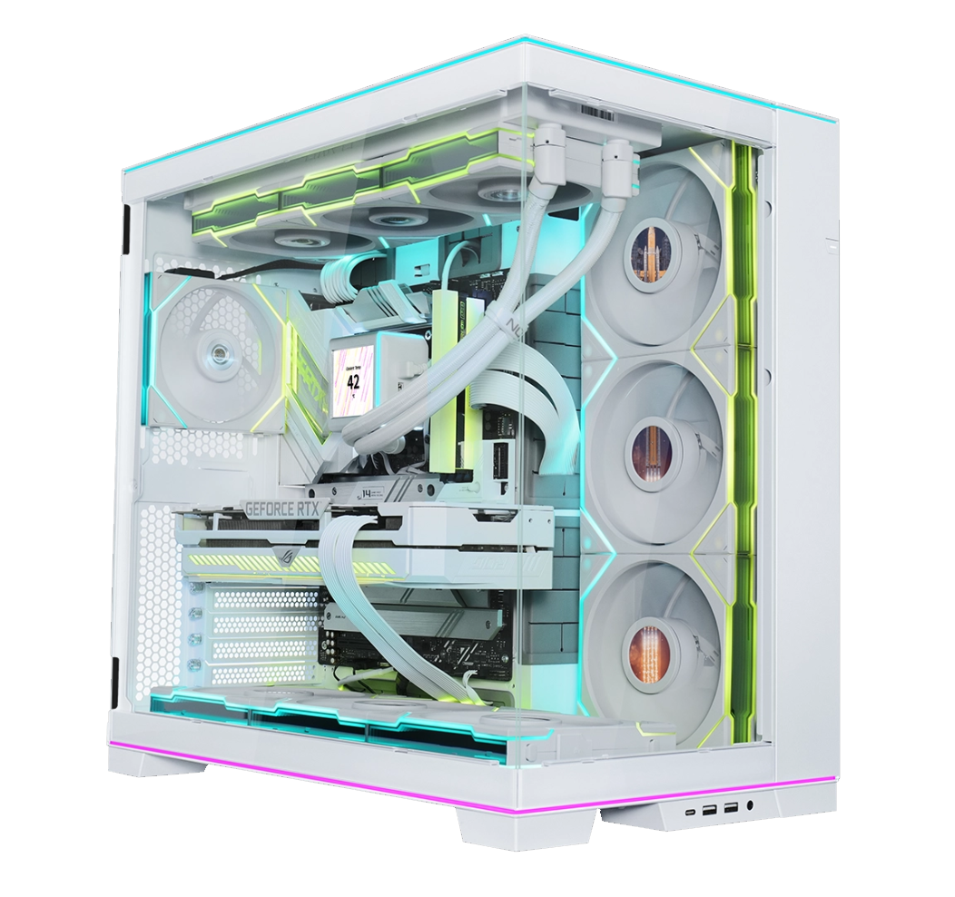 کیس گیمینگ لیان لی O11 DYNAMIC EVO RGB White